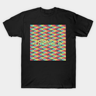 Triangle,Vivid color T-Shirt